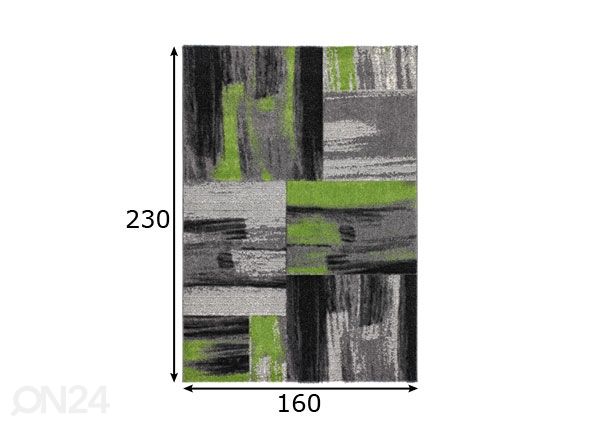 Ковер 160x230 cm размеры