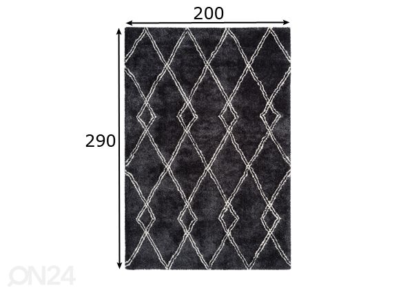 Ковер 200x290 см размеры