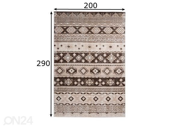 Ковер 200x290 см размеры