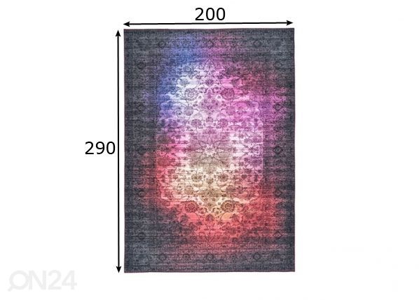 Ковер 200x290 см размеры