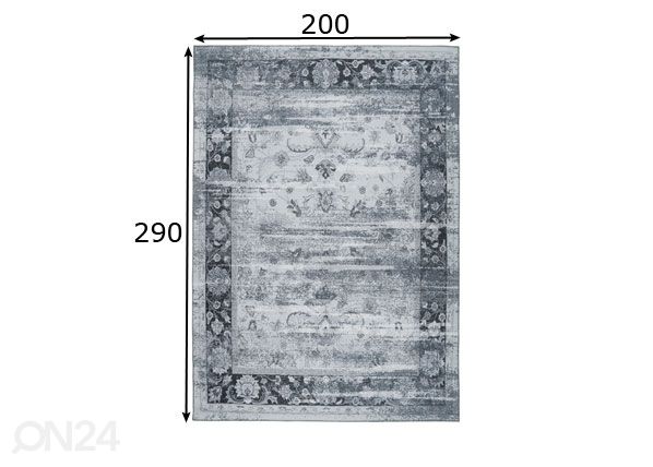 Ковер 200x290 см размеры