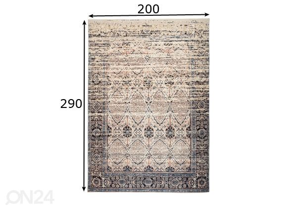 Ковер 200x290 см размеры