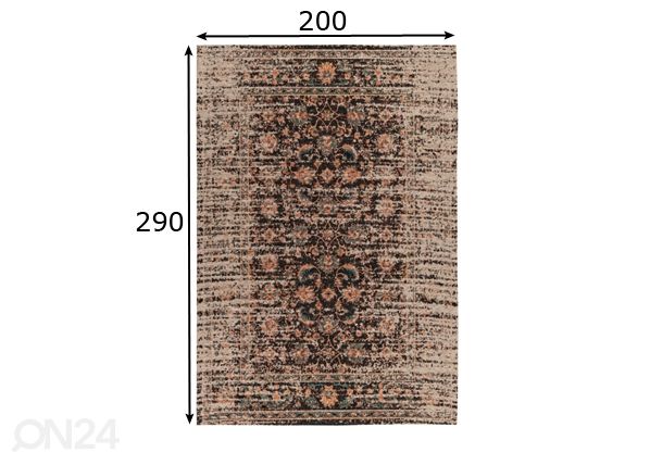 Ковер 200x290 см размеры