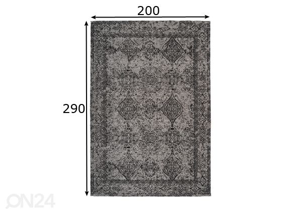 Ковер 200x290 см размеры