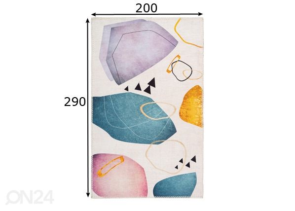 Ковер 200x290 см размеры