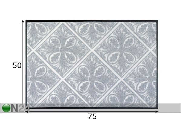 Ковер Adorno 50x75 cm размеры