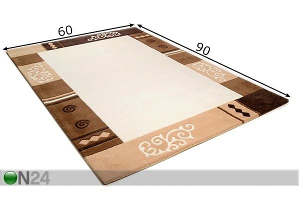 Ковер Ambadi 60x90 см размеры