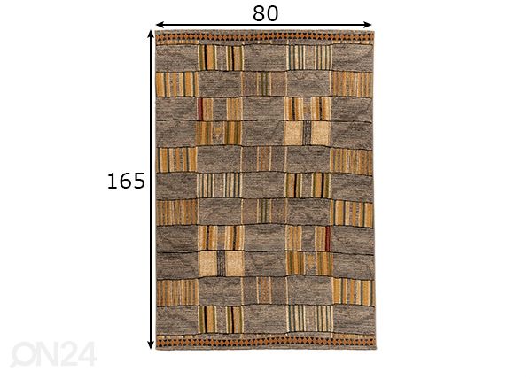 Ковер Aurora 80x165 см размеры