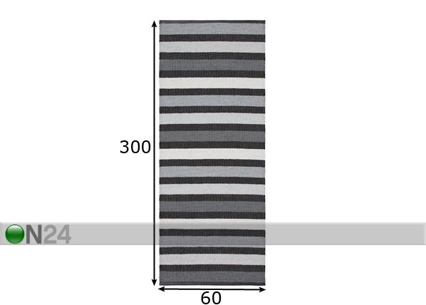 Ковер Baia 60x300 cm размеры