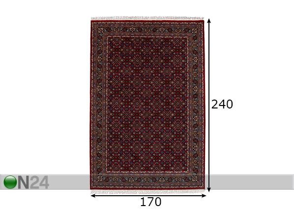 Ковер Benares Herati 170x240 см размеры