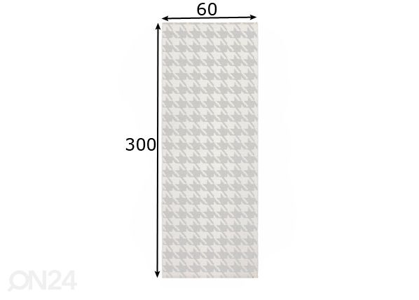 Ковер Ennie V12 60x300 см размеры
