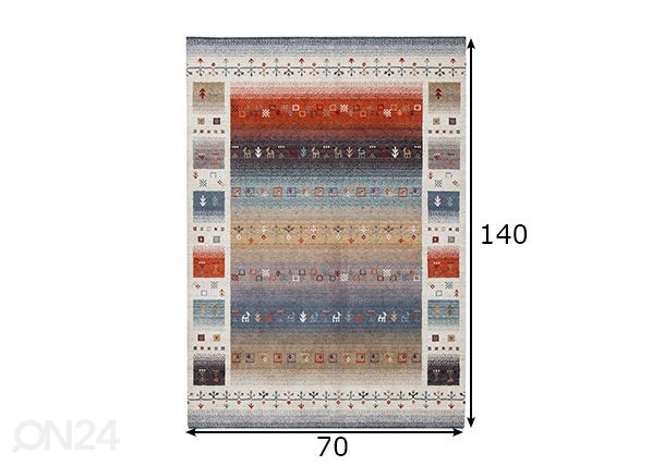 Ковер Fasa 70x140 см размеры