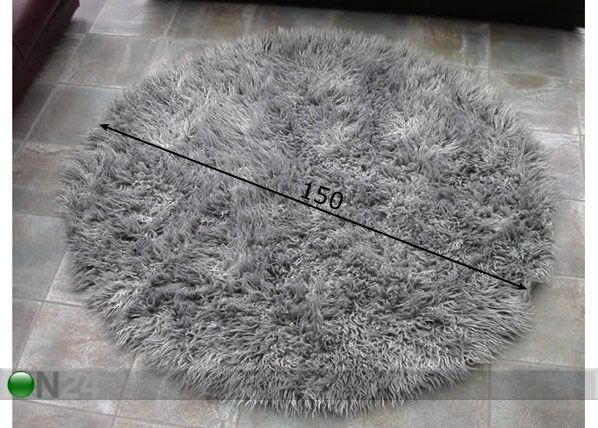 Ковёр Flokati Ø 150 cm размеры