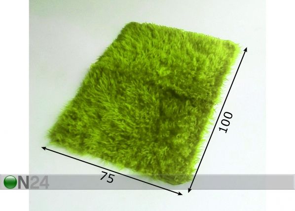 Ковёр Flokati 75x100 см размеры