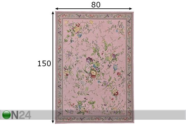 Ковер Flomi Sagrini 80x150 см размеры