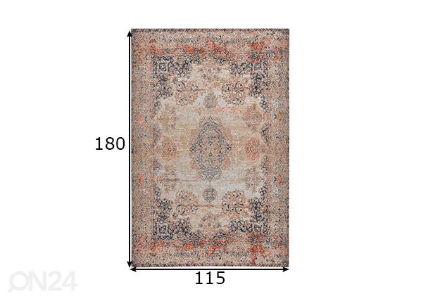 Ковер Funky Orient Kriman 115x180 см размеры