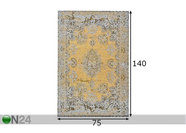 Ковер Funky Orient Kriman 75x140 см размеры