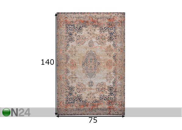 Ковер Funky Orient Kriman 75x140 см размеры
