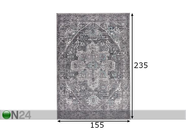 Ковер Funky Orient Tabriz 155x235 см размеры