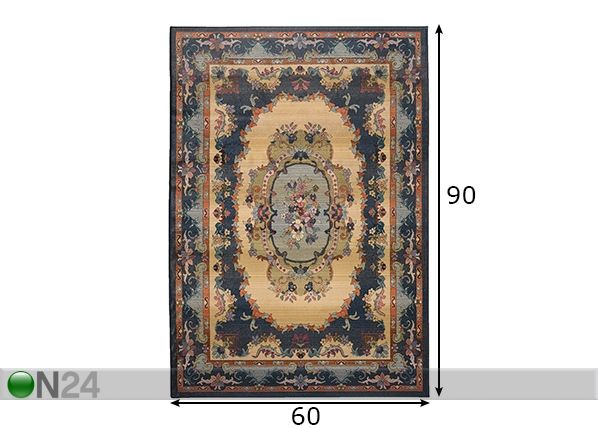Ковер Gabiro 60x90 см размеры