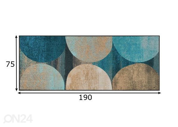 Ковер Galaxia 75x190 cm размеры