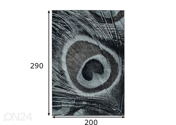 Ковер Greta Pet 200x290 см размеры