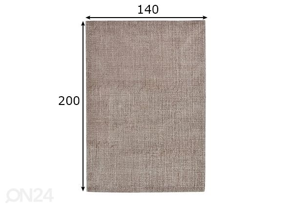 Ковер Groove 140x200 см размеры