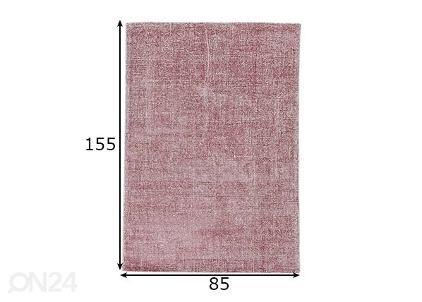 Ковер Groove 85x155 см размеры