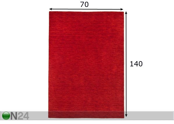 Ковер Haltu 70x140 см размеры
