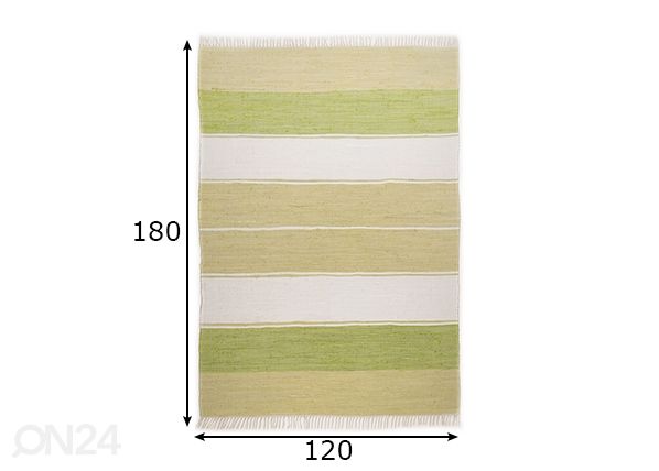 Ковер Happy Design Stripes 120x180 см размеры