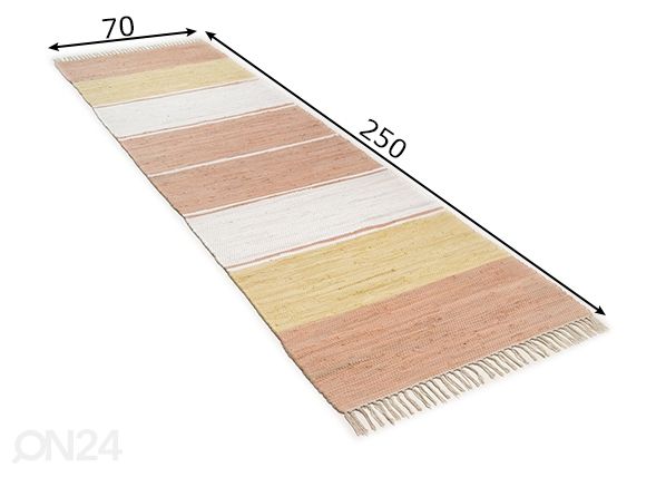 Ковер Happy Design Stripes 70x250 см размеры