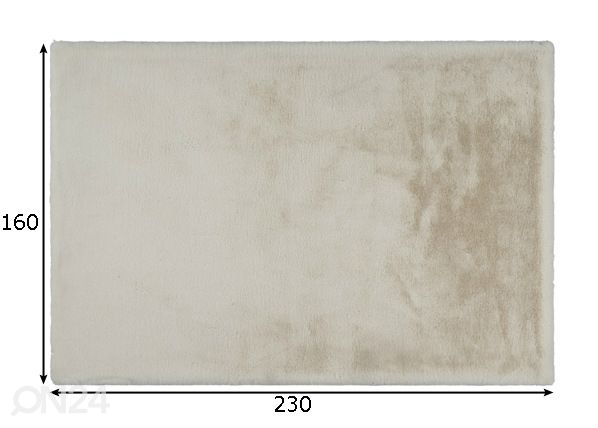 Ковер Heaven 160x230 см размеры