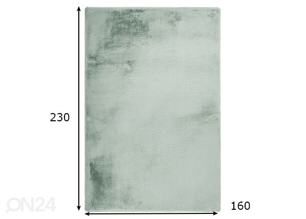 Ковер Heaven Jade 160x230 см размеры