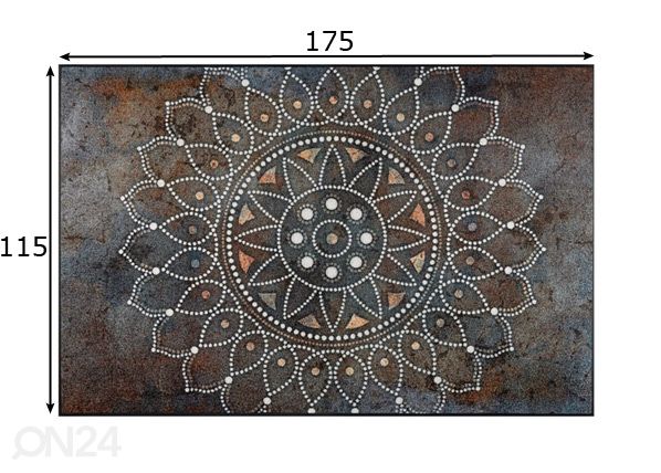 Ковер Madhana 115x175 cm размеры