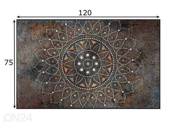 Ковер Madhana 75x120 cм размеры