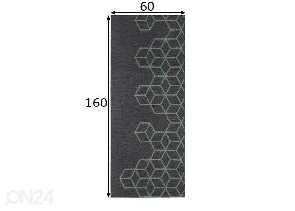 Ковер Maia V3 60x160 см размеры