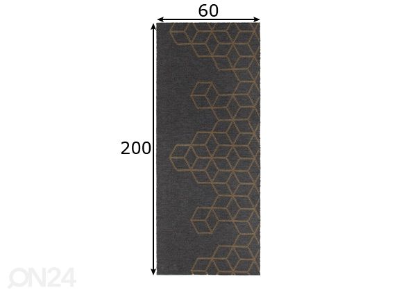 Ковер Maia V8 60x200 см размеры