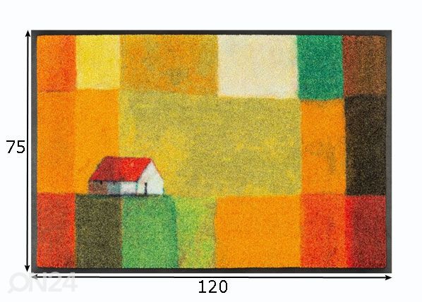 Ковер Meadow Lands 75x120 см размеры