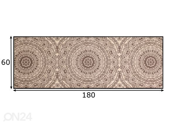 Ковер Medaillon 60x180 cm размеры