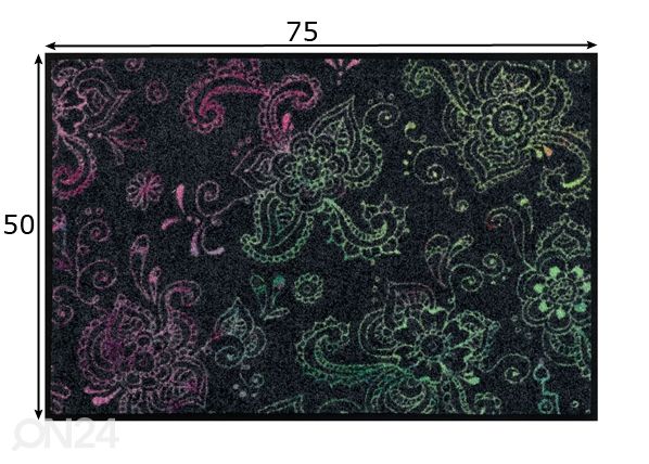 Ковер Mehndi 50x75 cм размеры