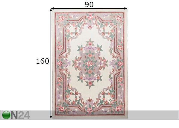 Ковер Ming 90x160 см размеры