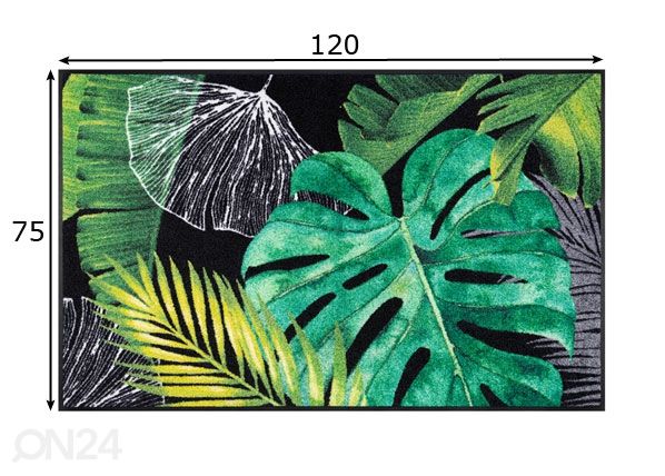 Ковер Neoflora 75x120 см размеры