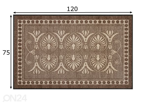 Ковер Ornamentalli 75x120 см размеры