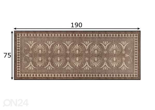 Ковер Ornamentalli 75x190 см размеры