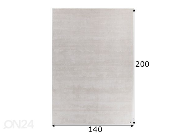 Ковер Powder 140x200 см размеры