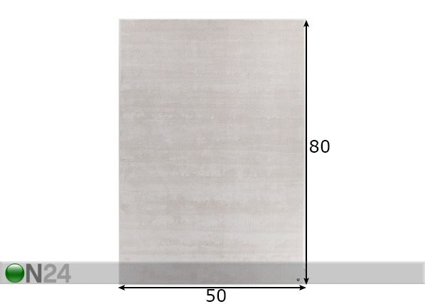 Ковер Powder 50x80 см размеры