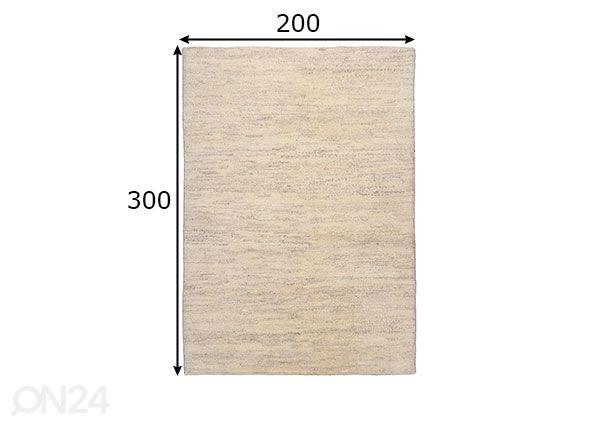 Ковер Royal Double 200x300 см размеры