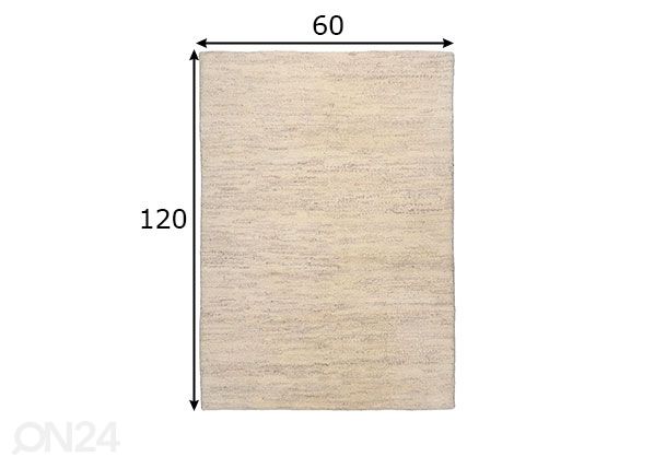 Ковер Royal Double 60x120 см размеры