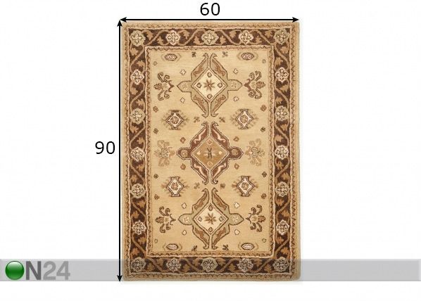 Ковер Royal Kazak 60x90 см размеры