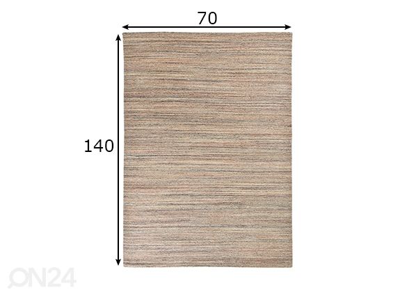 Ковер Sandiego 70x140 см размеры